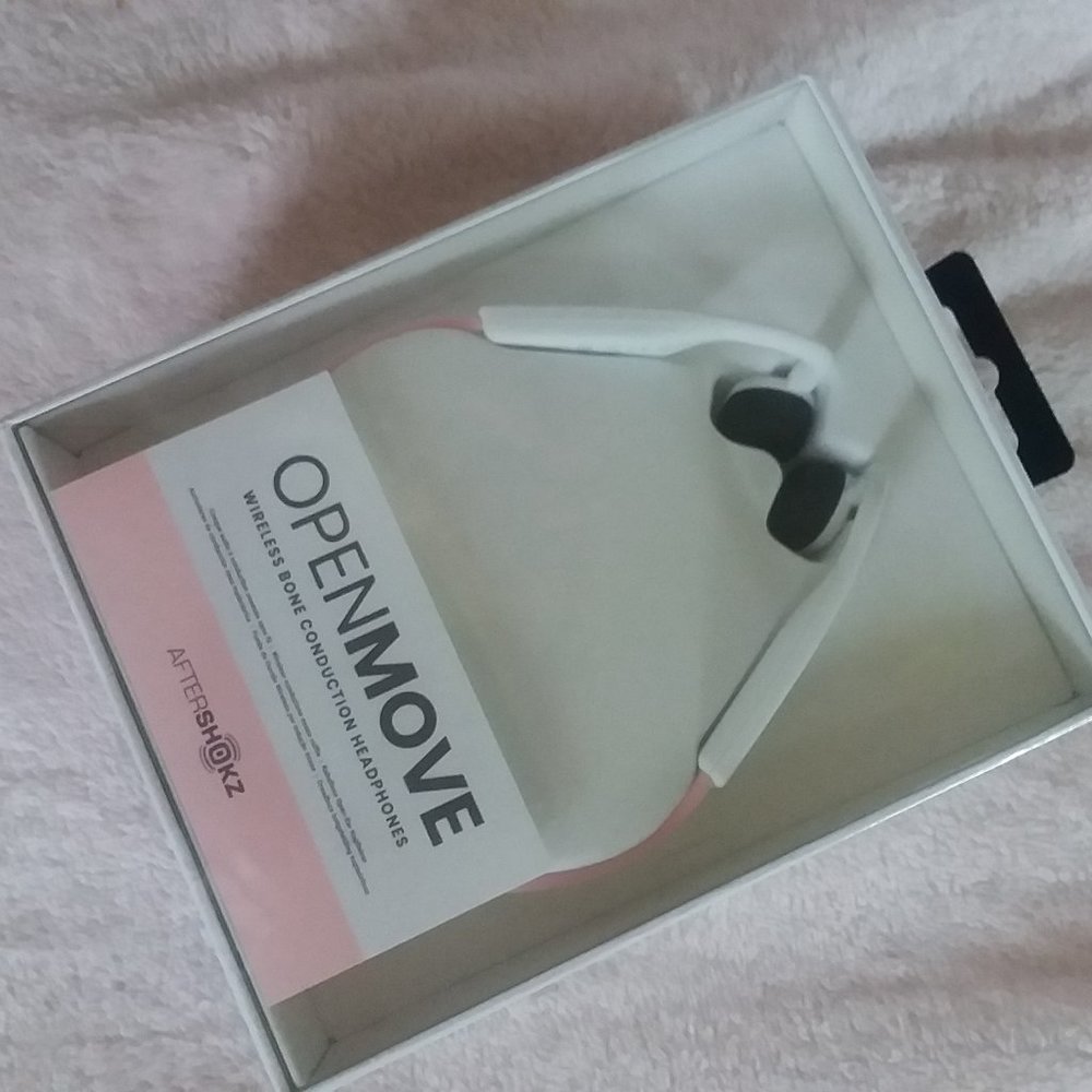 Pink Wireless Bone Conduction Headphones